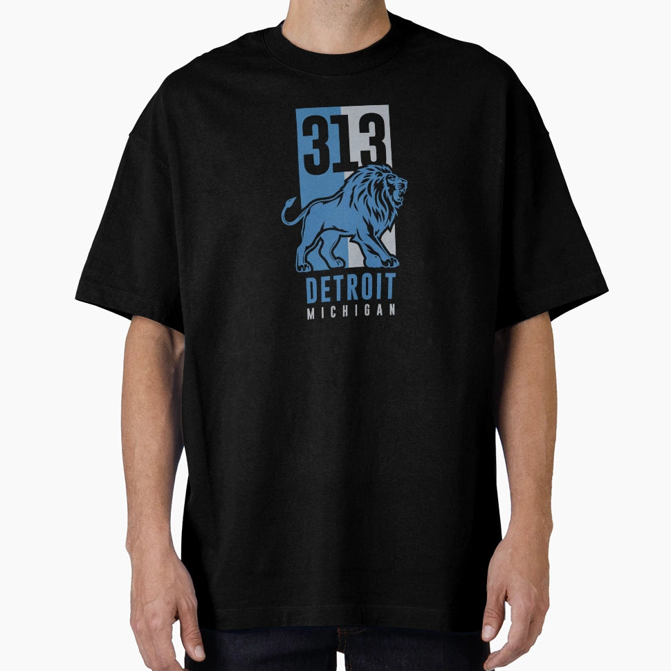 313 Lions T-Shirt - Aesthetic Graphic Unisex - T-Shirt, Sweatshirt, Hoodie