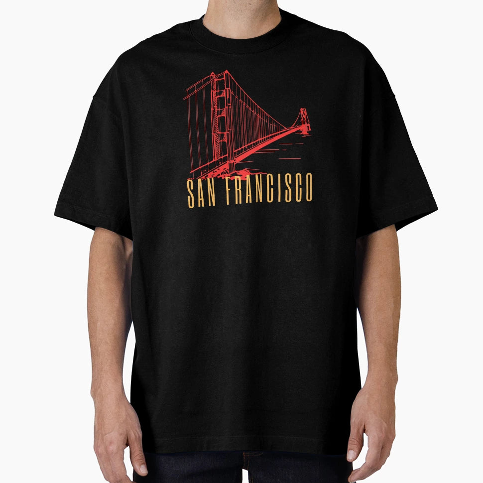 San Francisco California T-Shirt - Casual Everyday Wear Unisex - T-Shirt, Sweatshirt, Hoodie