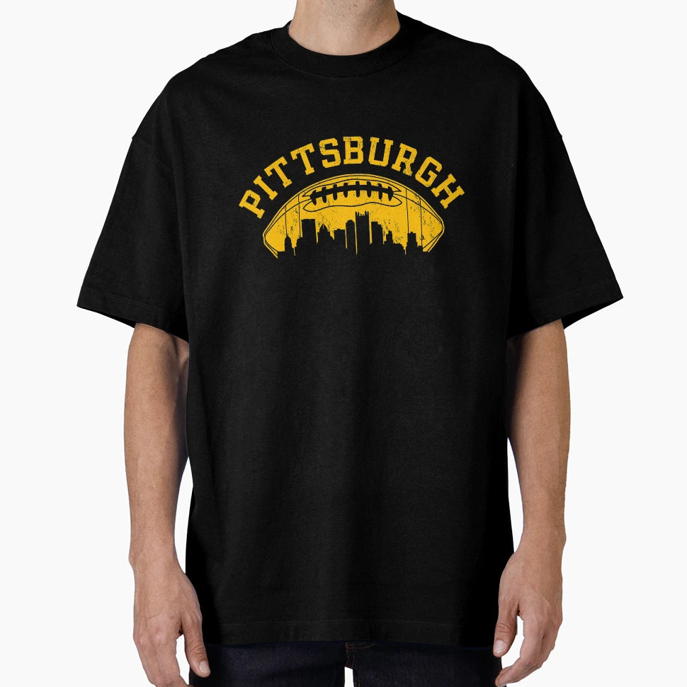 Pittsburgh Steelers Football T-Shirt - Casual Everyday Wear for Adults - T-Shirt, Sweatshirt, Hoodie
