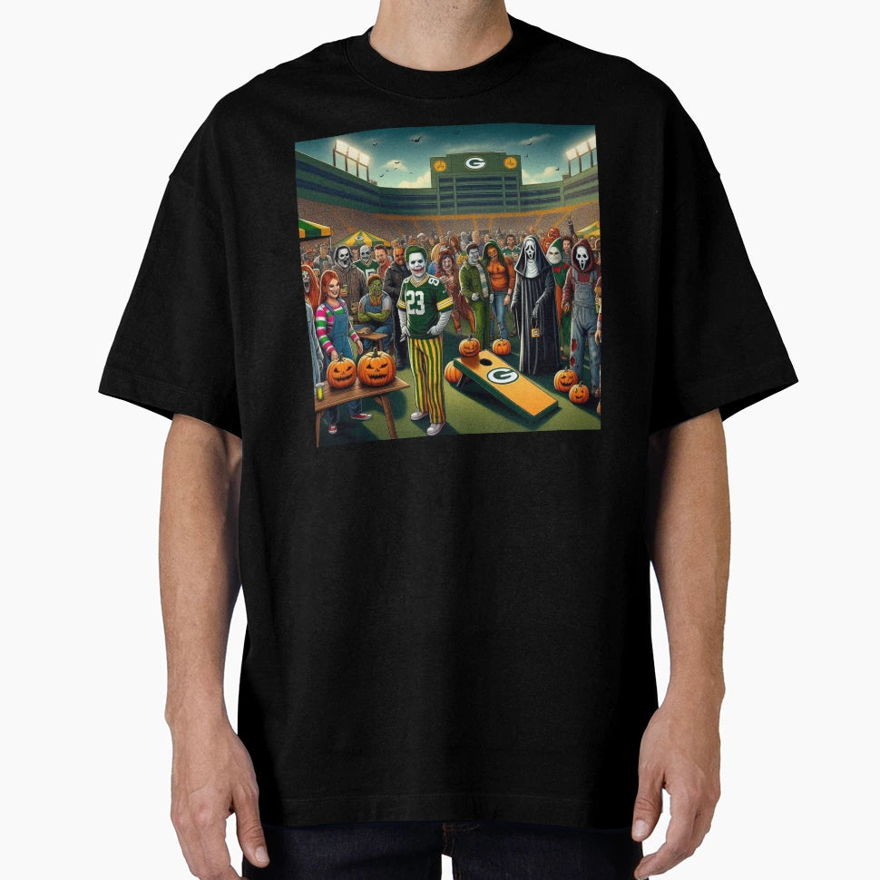 Packers Halloween Safety T-Shirt - Novelty Apparel Unisex - T-Shirt, Sweatshirt, Hoodie