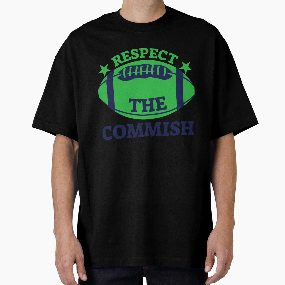 Respect Commish T-Shirt - Minimalist Print Men Women - T-Shirt, Sweatshirt, Hoodie