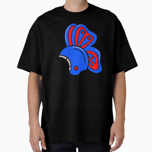 Helmet Fly Giants T-Shirt - Novelty Apparel for Adults - T-Shirt, Sweatshirt, Hoodie