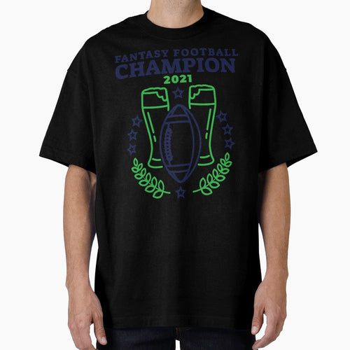 Fantasy Football Champion T-Shirt - Fun Novelty Design Men Women - T-Shirt, Sweatshirt, Hoodie