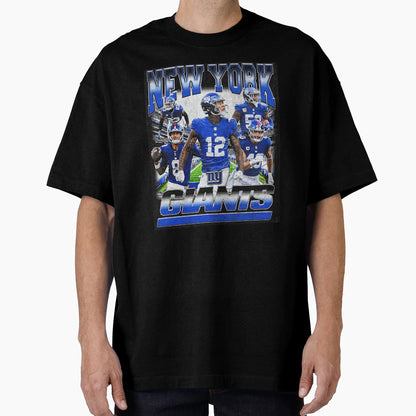 New York G Football Bootleg T-Shirt - Custom Art Print for Adults - T-Shirt, Sweatshirt, Hoodie