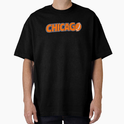 Chicago Football T-Shirt - Unique Graphic Unisex - T-Shirt, Sweatshirt, Hoodie