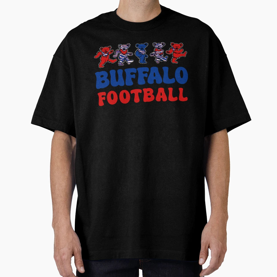 Dancing Buffalo T-Shirt - Casual Everyday Wear Men Women - T-Shirt, Sweatshirt, Hoodie