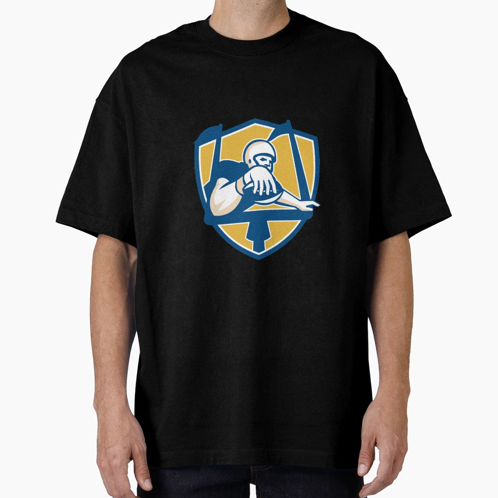 American Football Receiver Scoring T-Shirt - Unique Graphic Unisex - T-Shirt, Sweatshirt, Hoodie