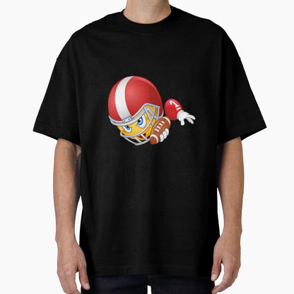 American Football Player Emoji T-Shirt - Graphic Print Men Women - T-Shirt, Sweatshirt, Hoodie