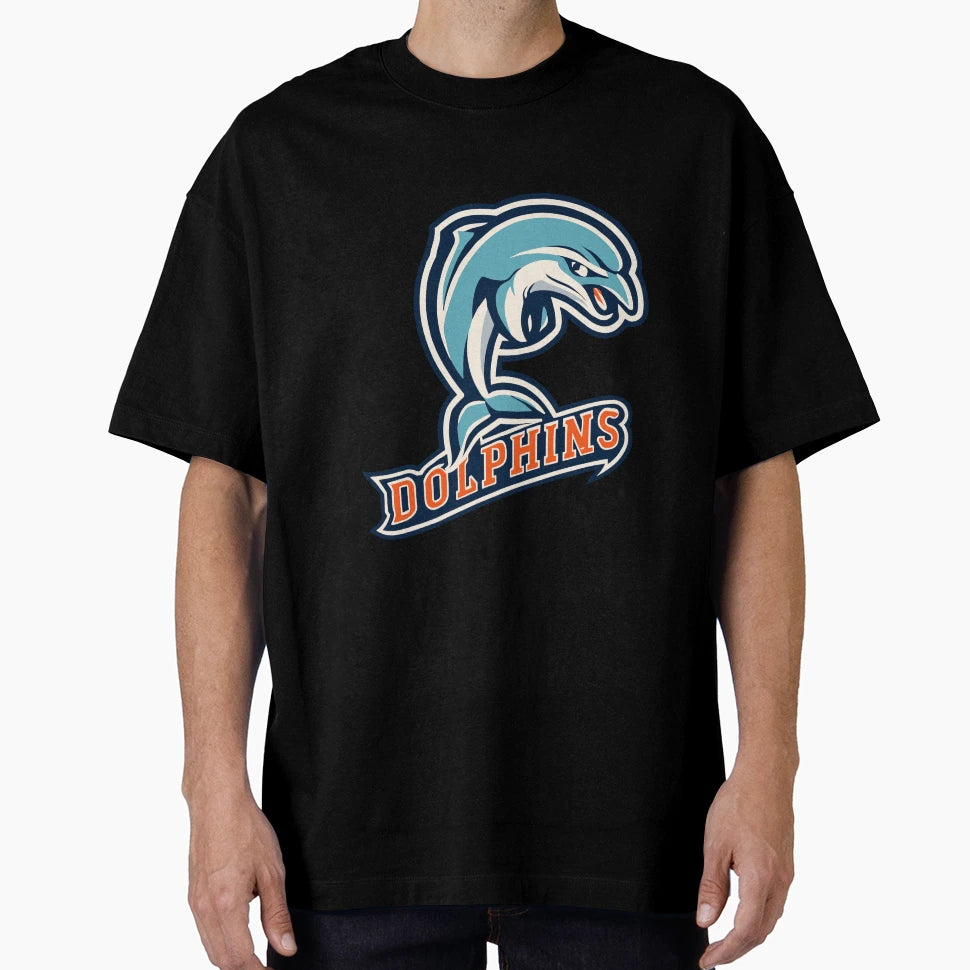 Dolphins Nrl T-Shirt - Graphic Print Unisex - T-Shirt, Sweatshirt, Hoodie