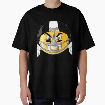 Football Player Emoji T-Shirt - Trendy Graphic for Adults - T-Shirt, Sweatshirt, Hoodie