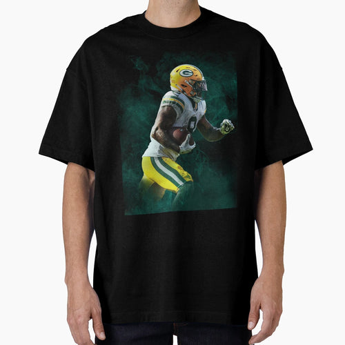 Josh Jacobs Green Bay Sports Art T-Shirt - Casual Everyday Wear for Adults - T-Shirt, Sweatshirt, Hoodie