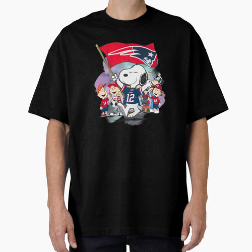 Snoopy New England Patriots Game T-Shirt - Custom Art Print Unisex - T-Shirt, Sweatshirt, Hoodie