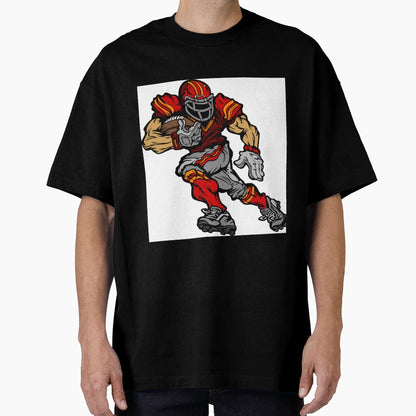 American Football Player T-Shirt - Trendy Graphic Men Women - T-Shirt, Sweatshirt, Hoodie