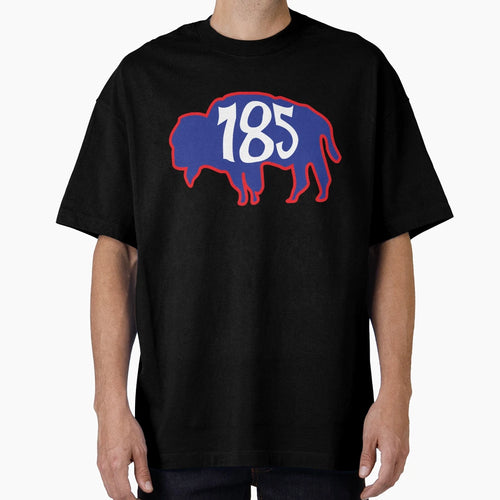 Hand Drawn Kansas Buffalo 785 T-Shirt - Fun Novelty Design for Adults - T-Shirt, Sweatshirt, Hoodie