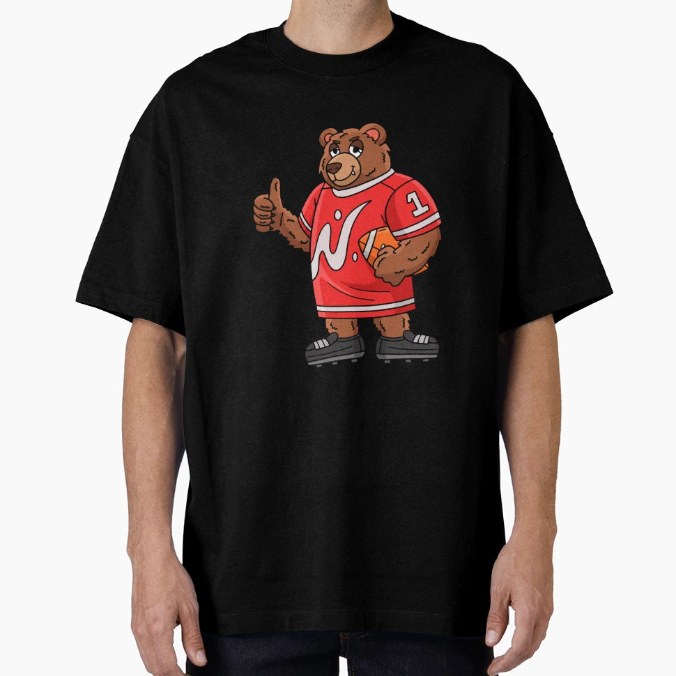 American Football Cartoon T-Shirt - Streetwear Style Unisex - T-Shirt, Sweatshirt, Hoodie