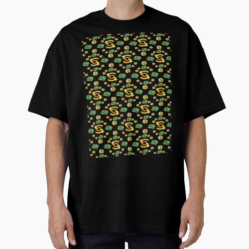 Copy Sims 4 Money Cheat Pattern 3 T-Shirt - Streetwear Style Unisex - T-Shirt, Sweatshirt, Hoodie