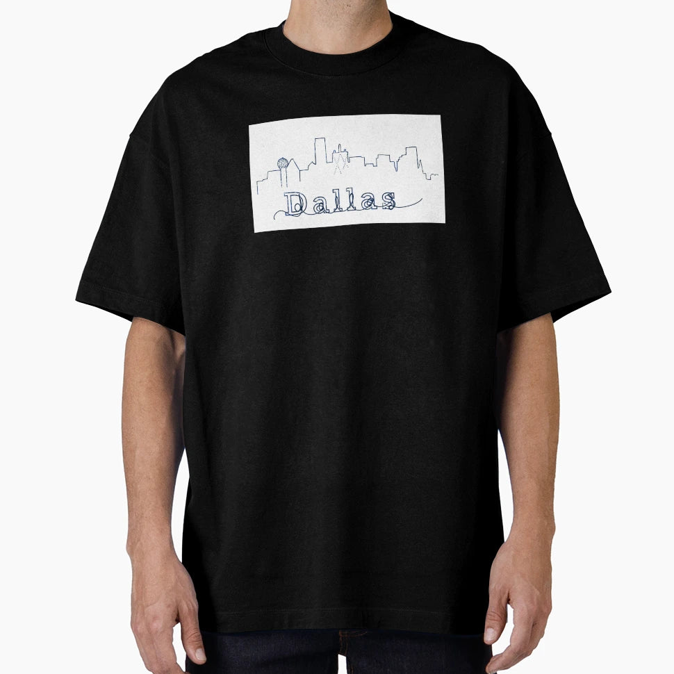 Dallas Skyline T-Shirt - Graphic Print for Adults - T-Shirt, Sweatshirt, Hoodie