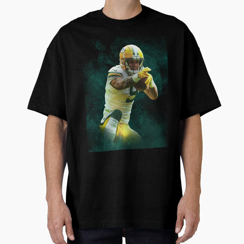 Christian Watson Green Bay Sports Art T-Shirt - Minimalist Print Unisex - T-Shirt, Sweatshirt, Hoodie