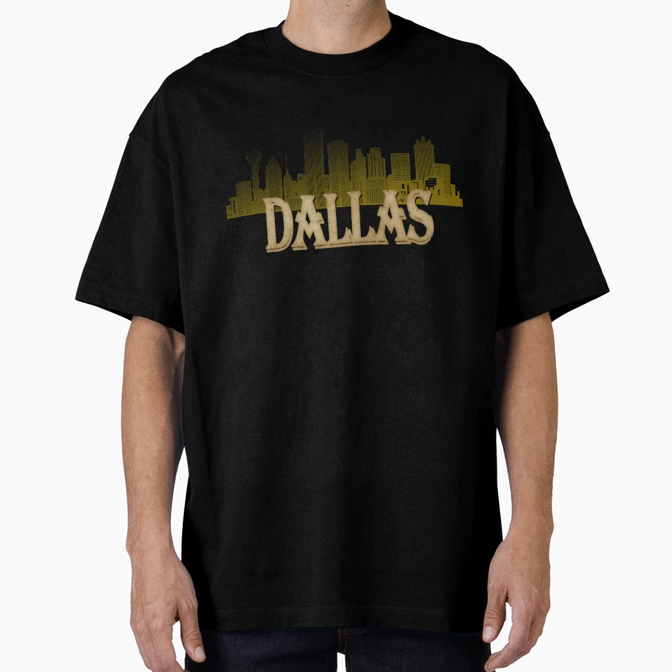 Dallas Skyline T-Shirt - Novelty Apparel Men Women - T-Shirt, Sweatshirt, Hoodie