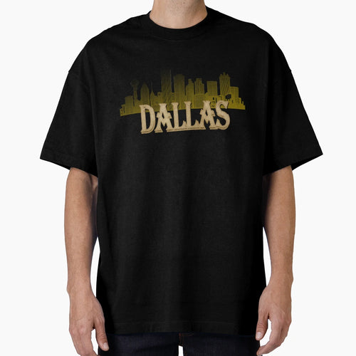 Dallas Skyline T-Shirt - Novelty Apparel Men Women - T-Shirt, Sweatshirt, Hoodie