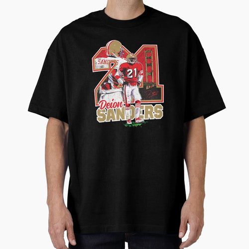 Deion Sanders T-Shirt - Minimalist Print Unisex - T-Shirt, Sweatshirt, Hoodie