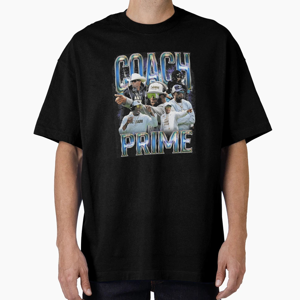 Deion Sanders Coach Prime T-Shirt - Custom Art Print for Adults - T-Shirt, Sweatshirt, Hoodie