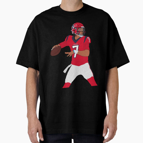 Cj Stroud Texans Red T-Shirt - Casual Everyday Wear Unisex - T-Shirt, Sweatshirt, Hoodie