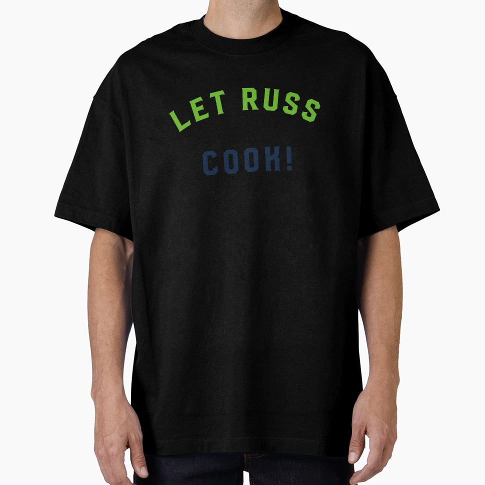 Let Russ Cook T-Shirt - Trendy Graphic Unisex - T-Shirt, Sweatshirt, Hoodie