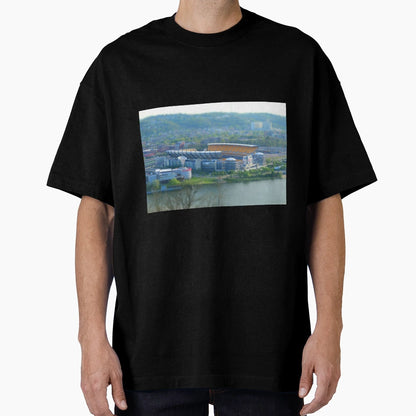 Heinz Field Pittsburgh Trompe Loeil T-Shirt - Custom Art Print for Adults - T-Shirt, Sweatshirt, Hoodie