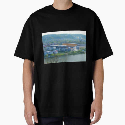 Heinz Field Pittsburgh Trompe Loeil T-Shirt - Custom Art Print for Adults - T-Shirt, Sweatshirt, Hoodie