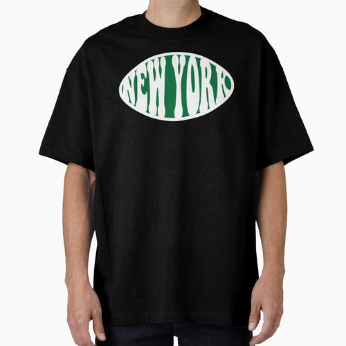New York Jets Funky Football Logo T-Shirt - Aesthetic Graphic for Adults - T-Shirt, Sweatshirt, Hoodie