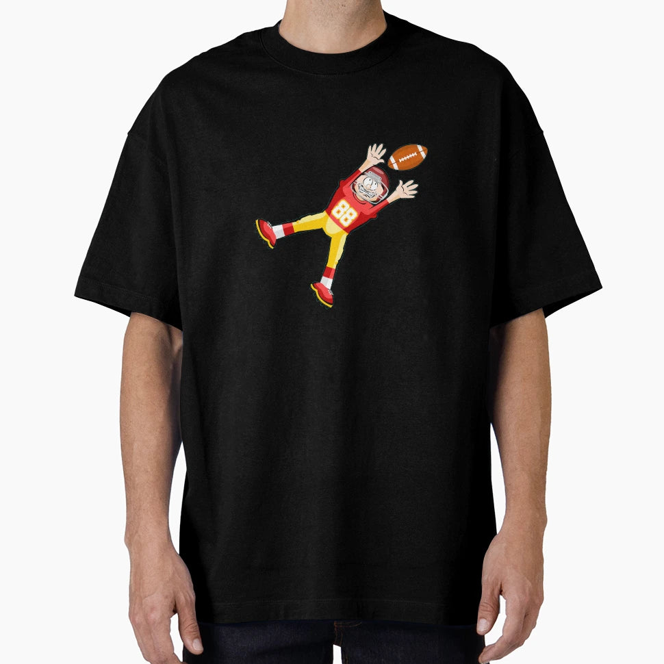 American Football Cartoon 27 41 T-Shirt - Minimalist Print Men Women - T-Shirt, Sweatshirt, Hoodie