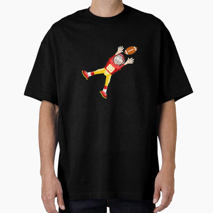 American Football Cartoon 27 41 T-Shirt - Minimalist Print Men Women - T-Shirt, Sweatshirt, Hoodie