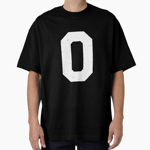 Jersey Number 0 Athletic Sports T-Shirt - Streetwear Style Unisex - T-Shirt, Sweatshirt, Hoodie