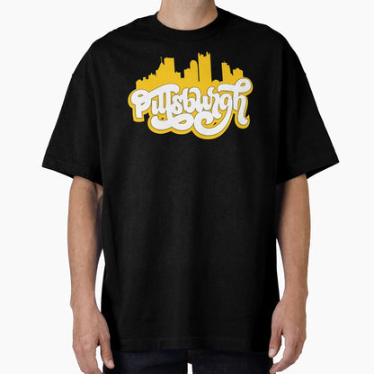 Pittsburgh Skyline T-Shirt - Fun Novelty Design Men Women - T-Shirt, Sweatshirt, Hoodie