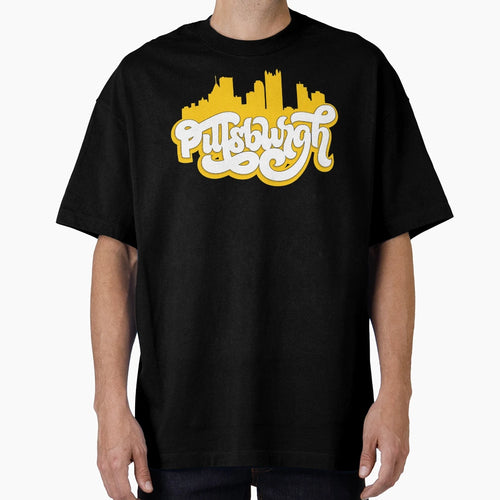 Pittsburgh Skyline T-Shirt - Fun Novelty Design Men Women - T-Shirt, Sweatshirt, Hoodie