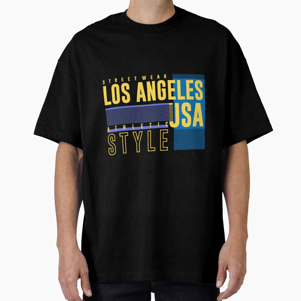 Los Angeles Sunset T-Shirt - Fun Novelty Design Men Women - T-Shirt, Sweatshirt, Hoodie