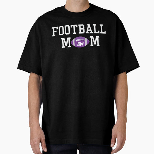 Baldwin Football Mom T-Shirt - Trendy Graphic for Adults - T-Shirt, Sweatshirt, Hoodie