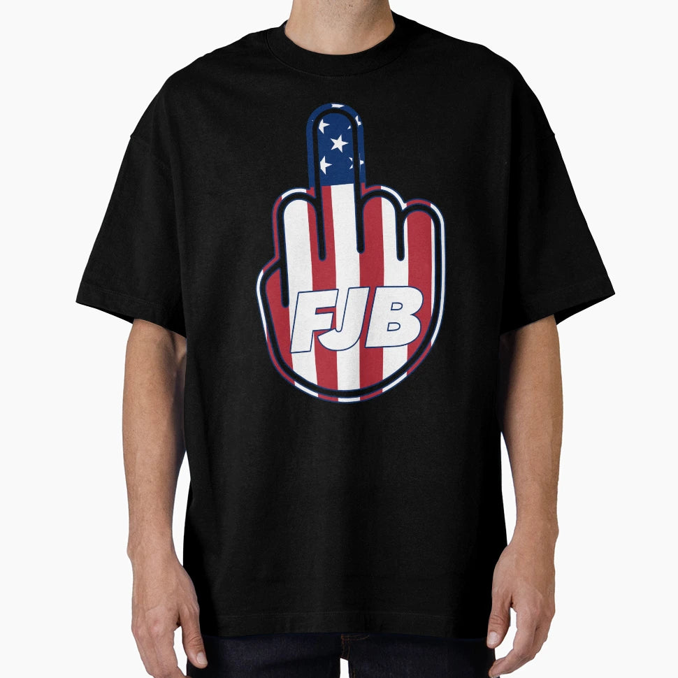 Fuck Joe Biden Fjb Middle Finger T-Shirt - Unique Graphic Unisex - T-Shirt, Sweatshirt, Hoodie