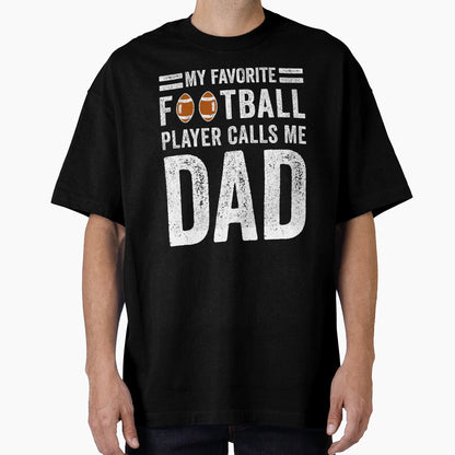 My Favorite Football Player Calls Me T-Shirt - Minimalist Print Men Women - T-Shirt, Sweatshirt, Hoodie