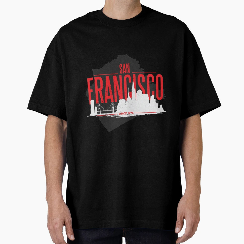 San Francisco T-Shirt - Graphic Print for Adults - T-Shirt, Sweatshirt, Hoodie