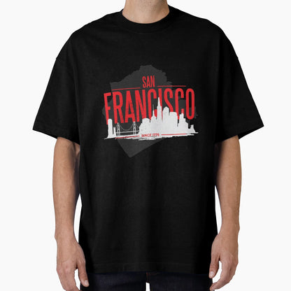 San Francisco T-Shirt - Graphic Print for Adults - T-Shirt, Sweatshirt, Hoodie