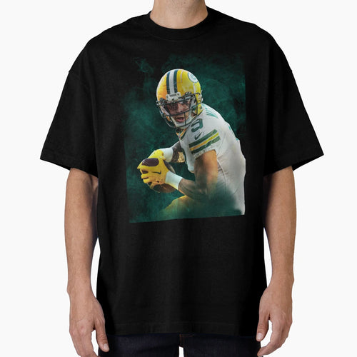 Christian Watson Green Bay Sports Art T-Shirt - Novelty Apparel for Adults - T-Shirt, Sweatshirt, Hoodie