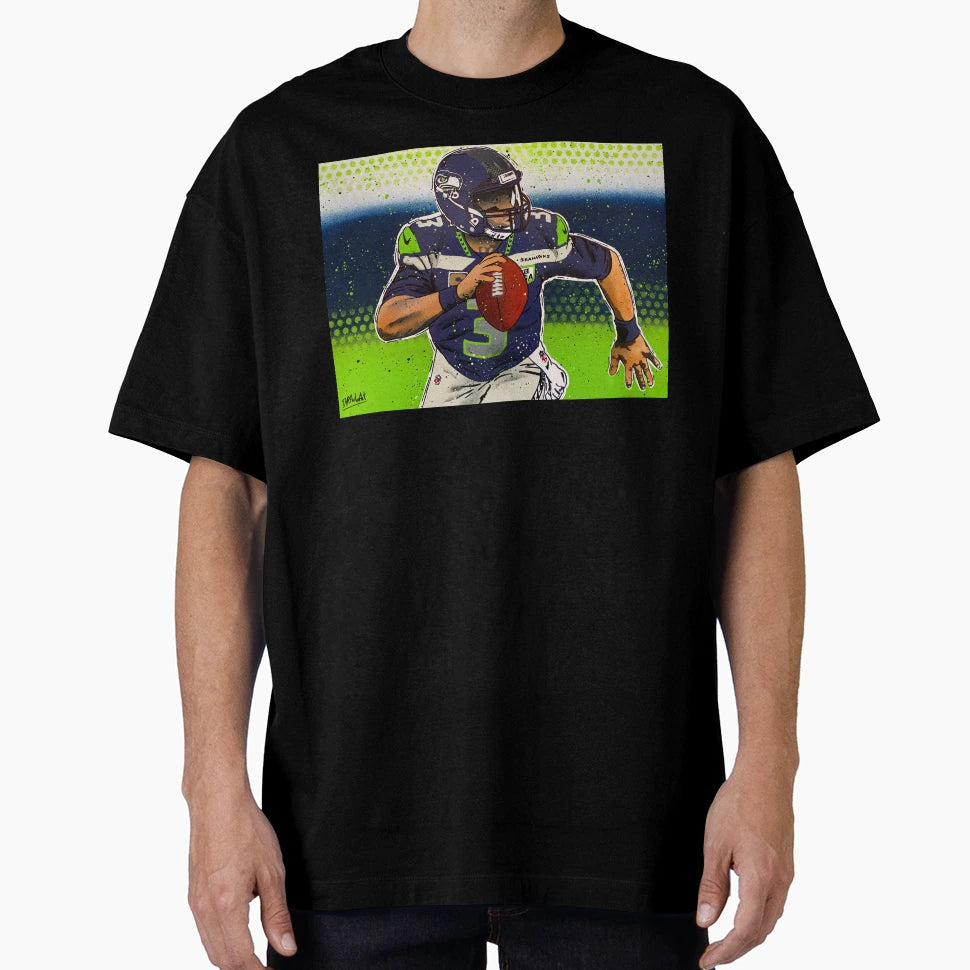 Mr Wilson Seahawk Graffiti Painting T-Shirt - Custom Art Print Unisex - T-Shirt, Sweatshirt, Hoodie