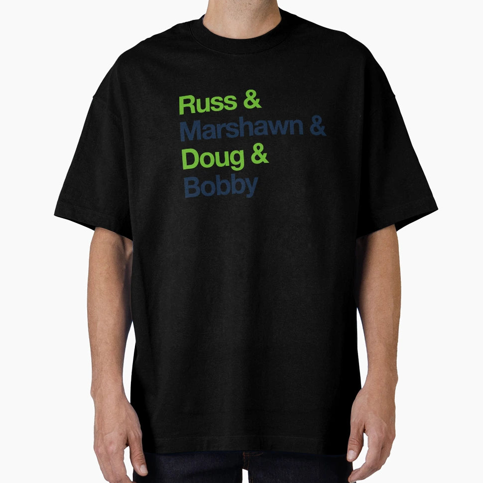 Seattle Superbowl Legends T-Shirt - Unique Graphic Unisex - T-Shirt, Sweatshirt, Hoodie