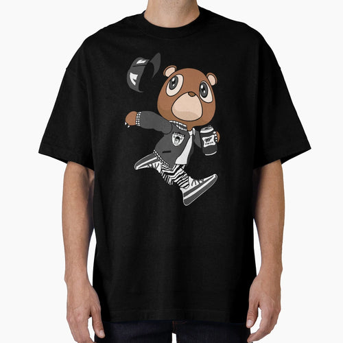 Raiders Kanye West Bear T-Shirt - Trendy Graphic Unisex - T-Shirt, Sweatshirt, Hoodie
