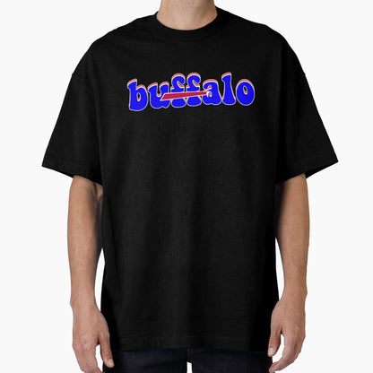 Buffalo Bills Groovy Font T-Shirt - Aesthetic Graphic Men Women - T-Shirt, Sweatshirt, Hoodie