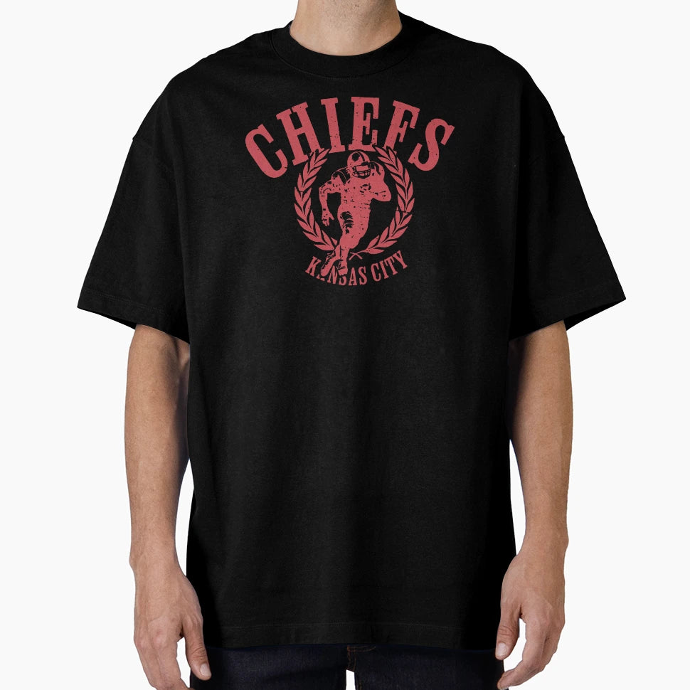 Chiefs Faded T-Shirt - Streetwear Style Men Women - T-Shirt, Sweatshirt, Hoodie