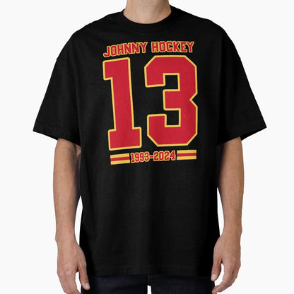 Johnny Hockey T-Shirt - Custom Art Print Unisex - T-Shirt, Sweatshirt, Hoodie