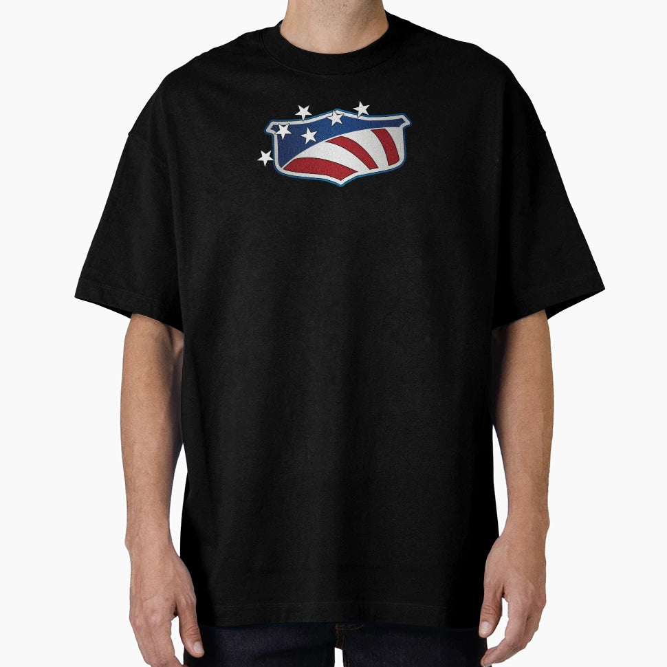 Flag Shield Regular T-Shirt - Novelty Apparel Unisex - T-Shirt, Sweatshirt, Hoodie